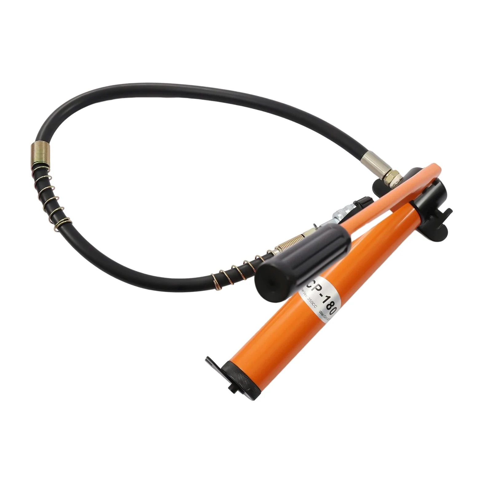 CP-180 Bomba hidráulica manual 70Mpa contenido de aceite 350CC 0.2L/s con 1M manguera hidráulica bomba de mano para cilindro hidráulico estampado hidráulico
