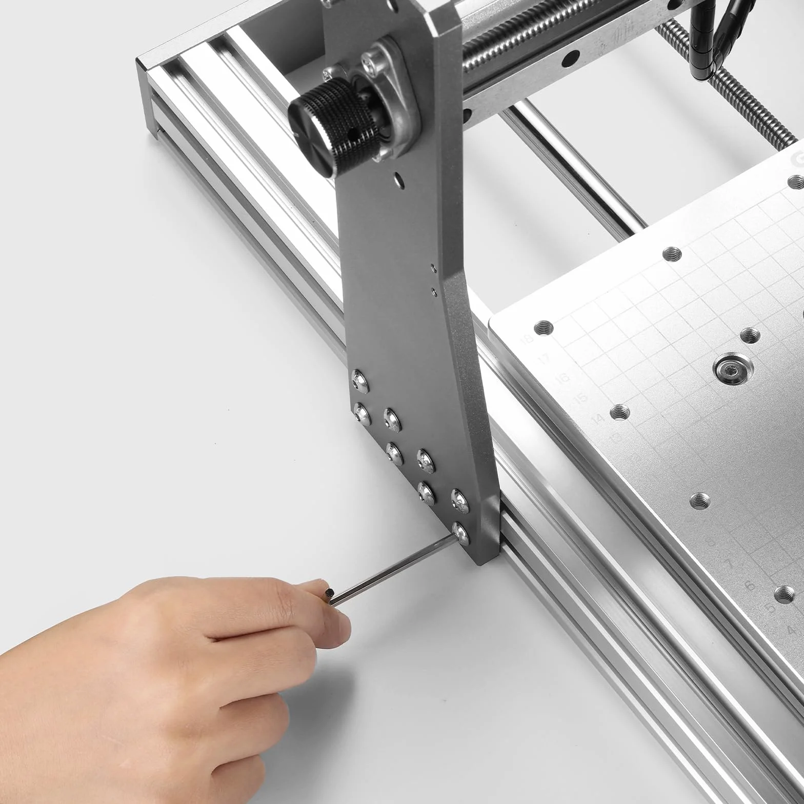 Kit de extensión Genmitsu 3020 Y-Axis, actualización 3020 a 3040, accesorios CNC para máquina enrutadora CNC 3020-PPRO MAX, área de trabajo XY 300 x 400 mm