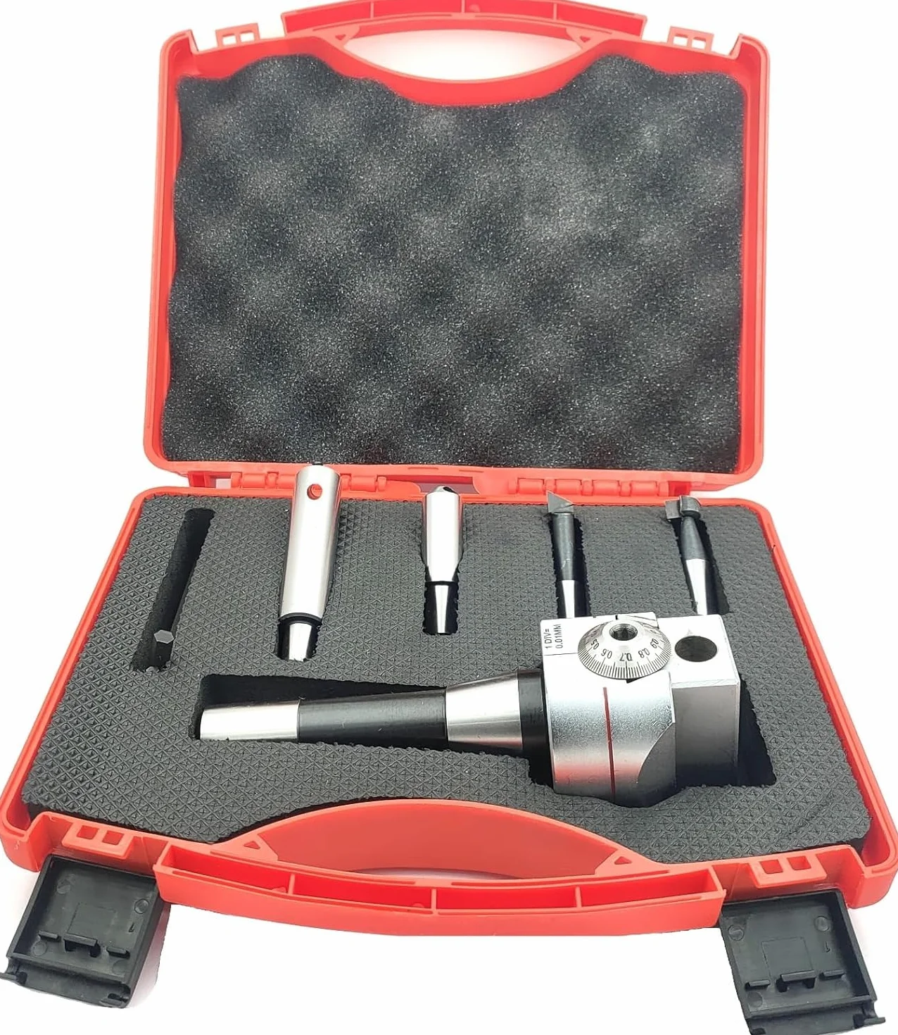 A.D. International - Cabezal de mandrinar de 62 mm de diámetro para torno, fresadora, fresadoras, herramienta soldada de carburo (Morse Taper MT3 (M12 x 1,75 barra de tracción))