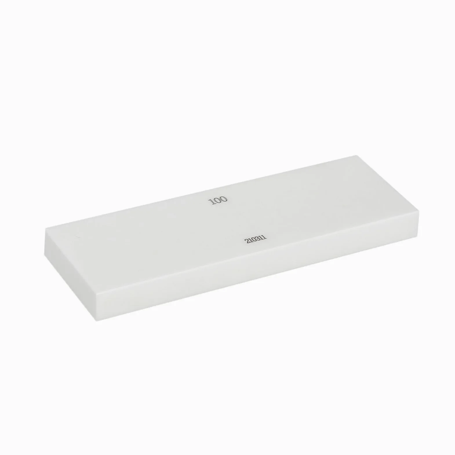 Bloque indicador de cerámica de precisión, 0,5 MM-100MM, for calibrador y micrómetro, herramientas de medición y calibración, 1 ud. Medición precisa(100mm)