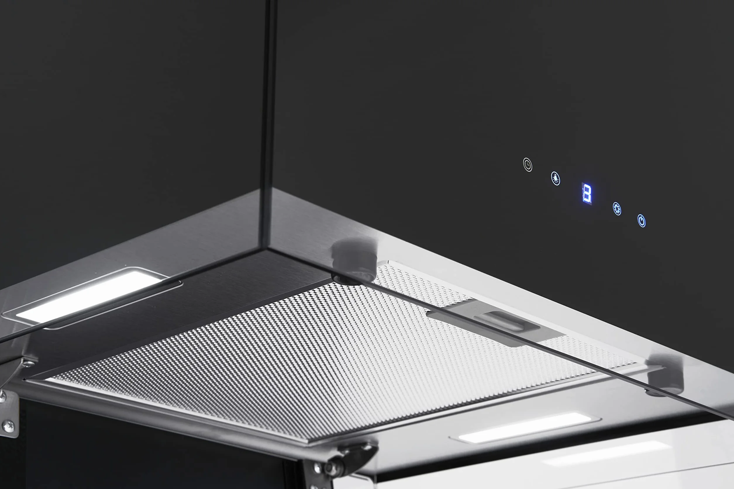Respekta CH11050IS Inselhaube 50 cm 495 m³/h TouchControl Umluftbetrieb