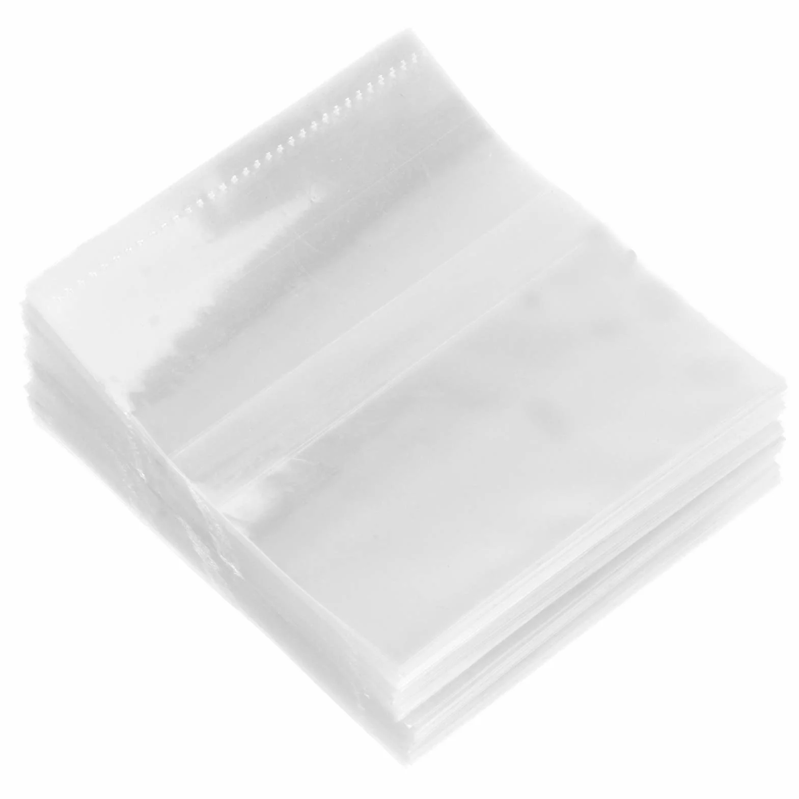 Scicalife Lote 200 Láminas Retráctiles 80x70 mm Transparente Perforadas Película Termorretráctil