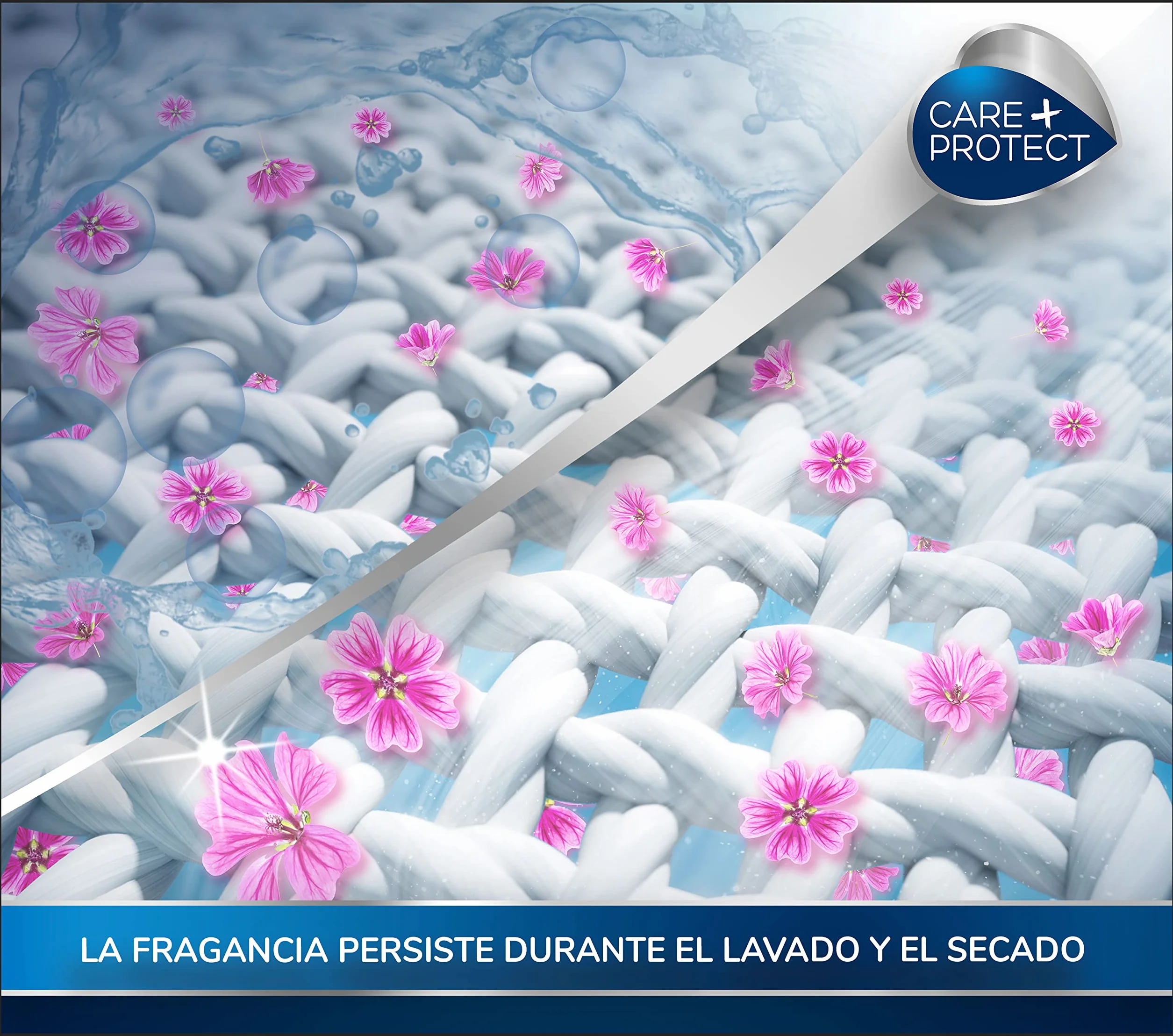 CARE + PROTECT Fiori di Talco Esencia Concentrada para Ropa 400ml 80 ciclos
