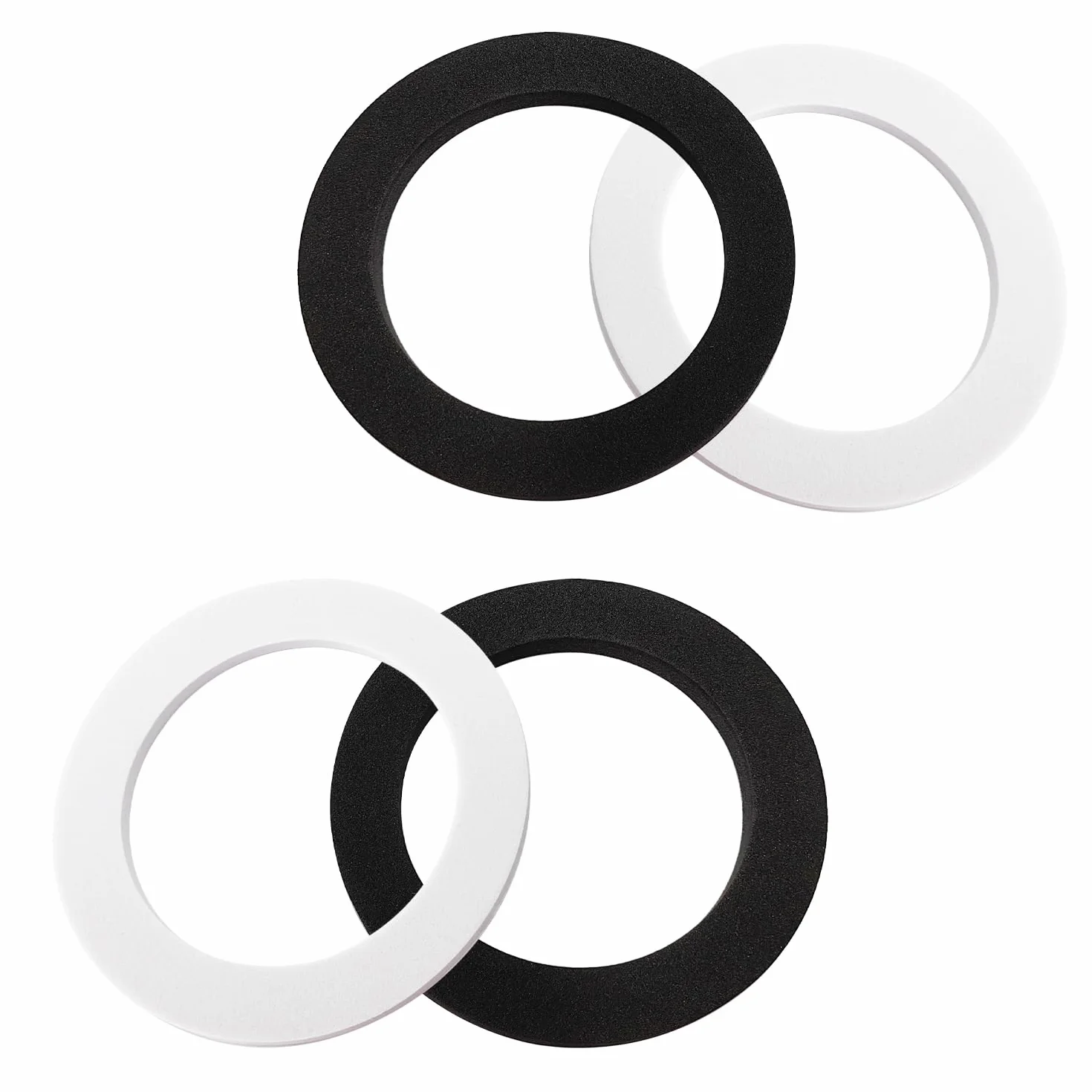Qrity 4 Piezas Junta de Sellado de Anillo Juntas Tóricas para Fregadero 84mm Residuos Cesta Colador