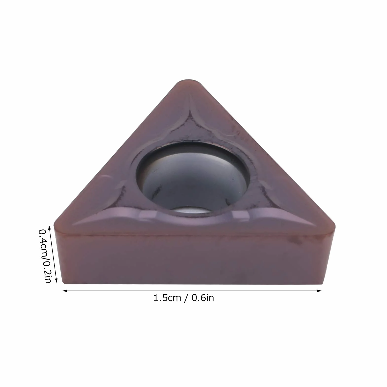 FTVOGUE TCMT16T308 LF6018 Kit de Herramientas de Cuchilla de Torno CNC, Inserto de Carburo Cementado con Rendimiento Superior para Corte de Metal, Suministros Industriales de 10 Piezas, de