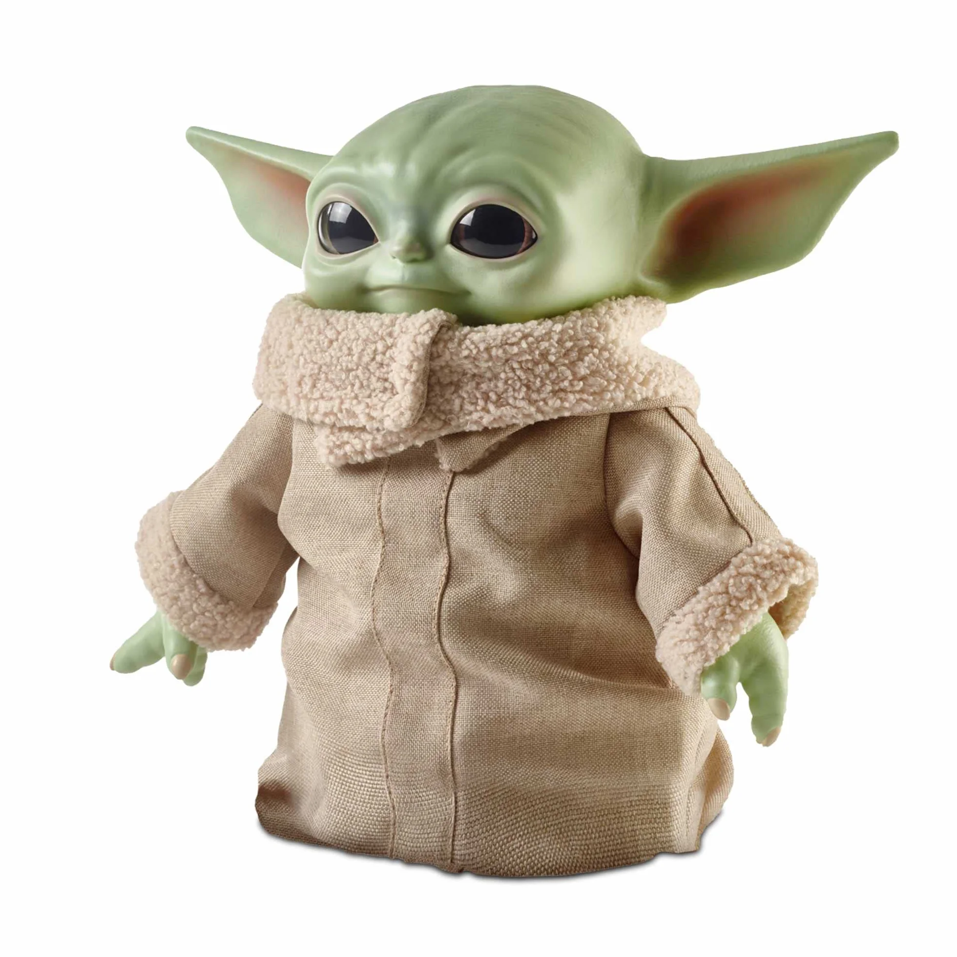 Mattel Star Wars Peluche Baby Yoda Mandaloriano 28 cm Cuerpo Blando Base Robusta GWD85