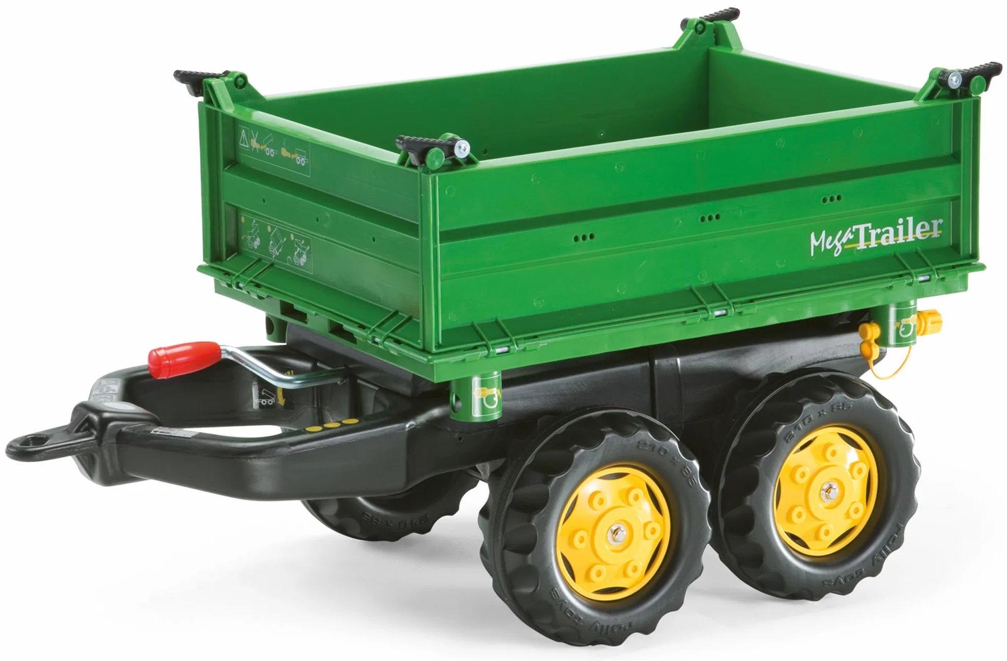 Rolly Toys De Tres Mega-volquete
