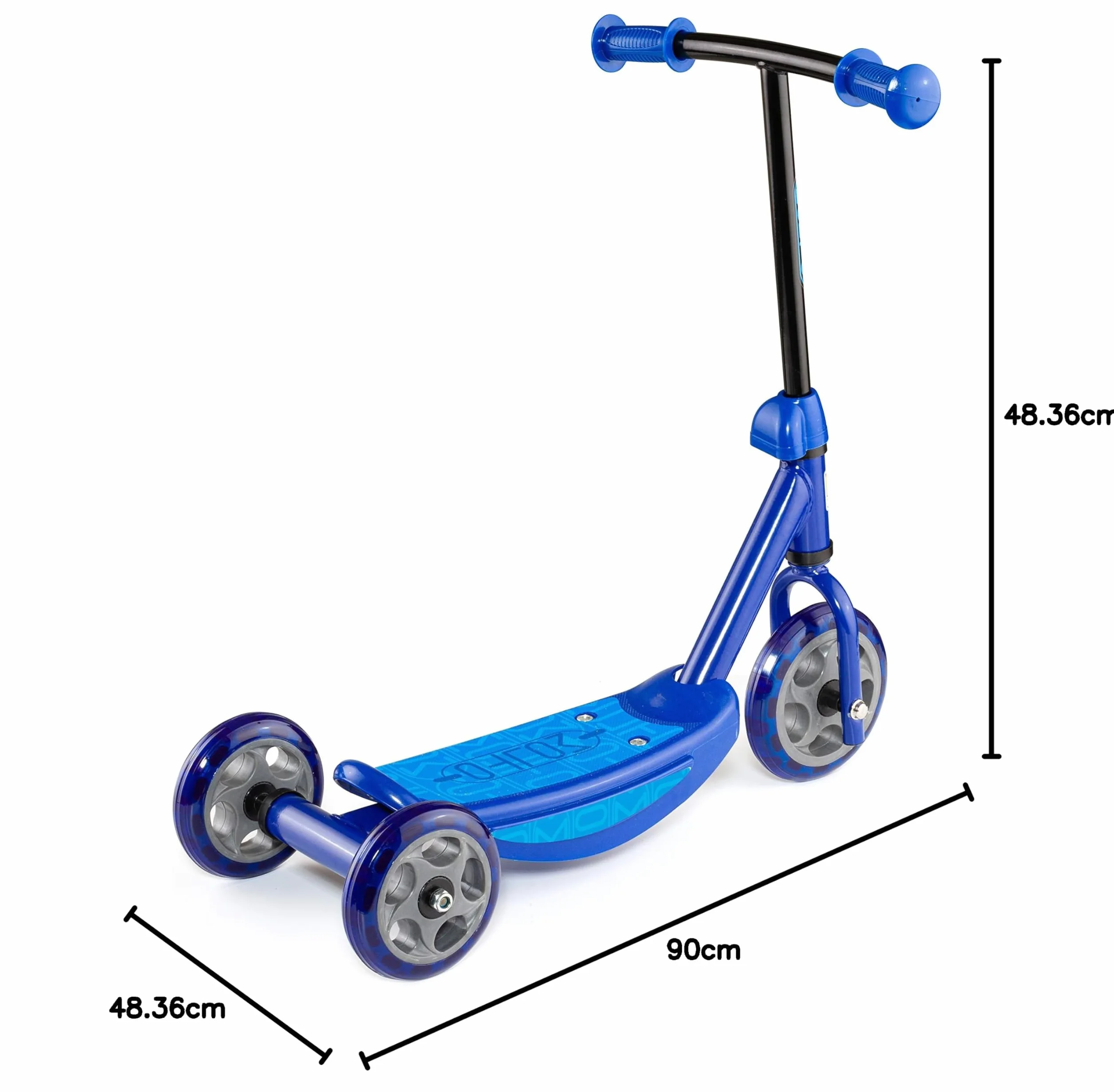 Moltó Monopattino Scooter Blu 48,36 x 90 cm