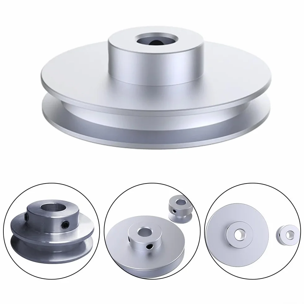 Poleas ranuradas de aluminio en V 6 mm 20-80 mm (30)