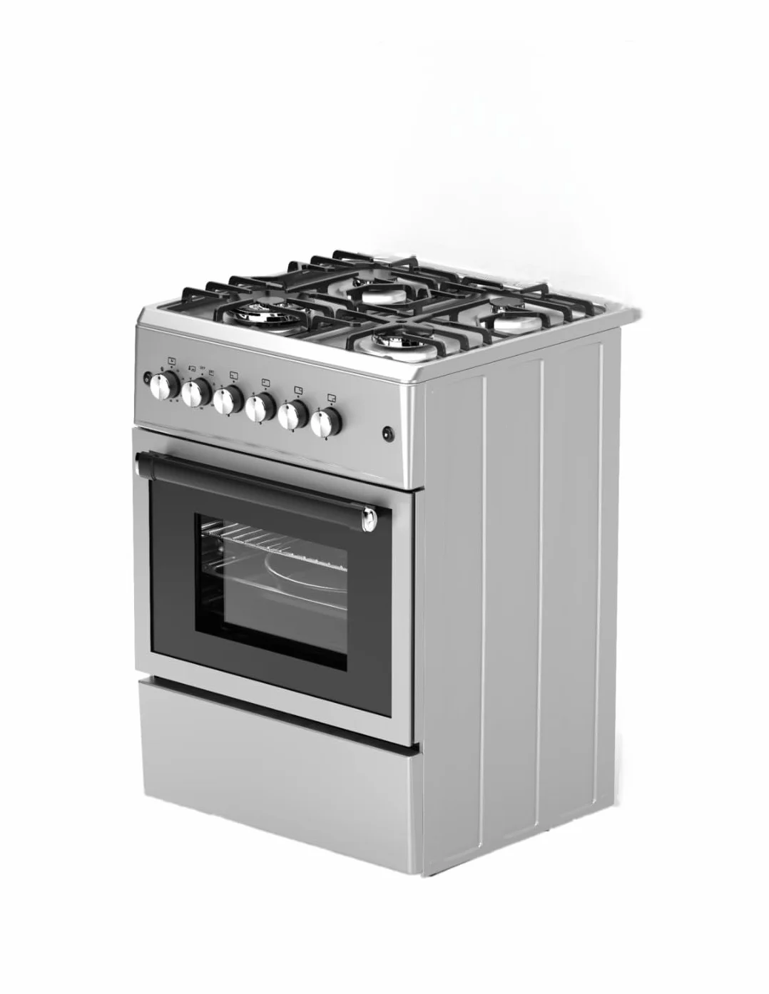 ALPHA VULCANO LUX-60 Cocina de Gas Inox Encendido automático Wok