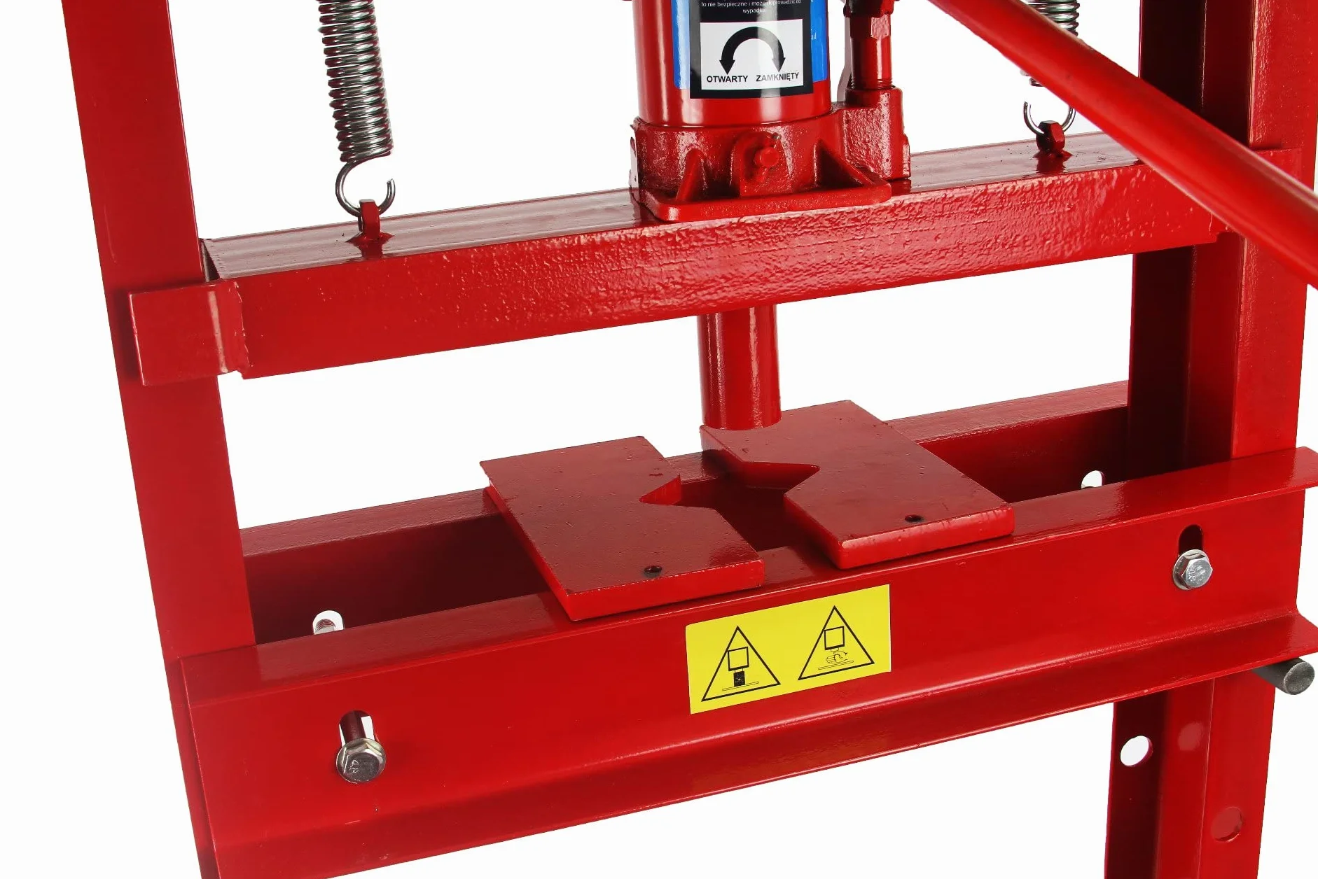 Prensa hidráulica manual 20T 6 niveles para taller