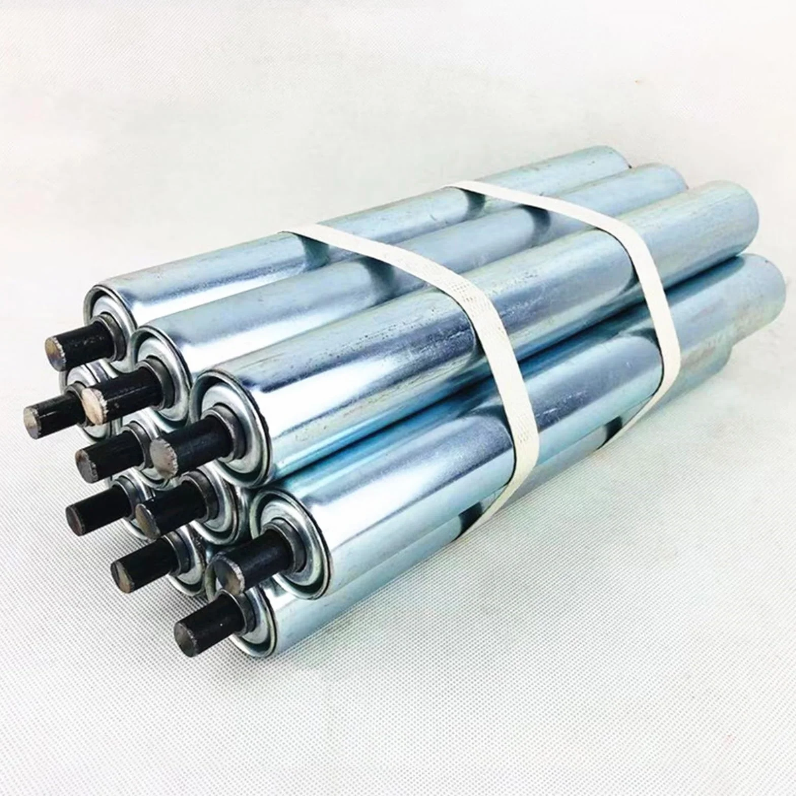 Rodillo Transportador Juego De 10 Rodillos Para Cinta Transportadora De Alta Resistencia De 100 - 1000 Mm, 25, 38 Y 50 Mm De Diámetro, Rodillos De Repuesto Para Transportadores Industriales De Fábrica