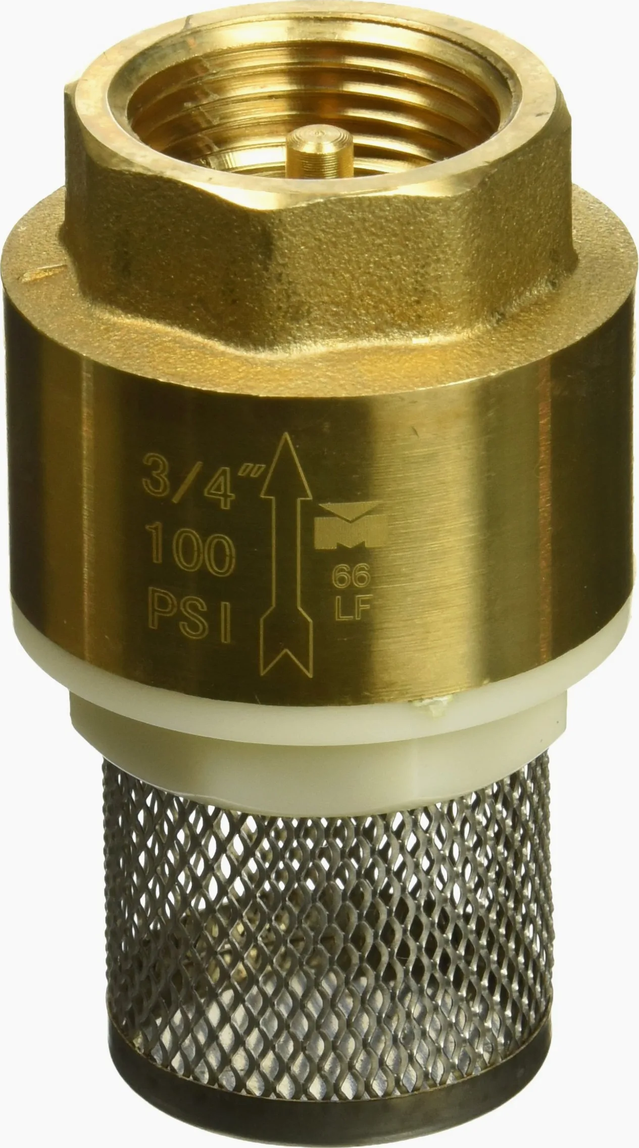 Proline 101 – 324 nl latón bajo plomo válvula de pie, 3/4 "
