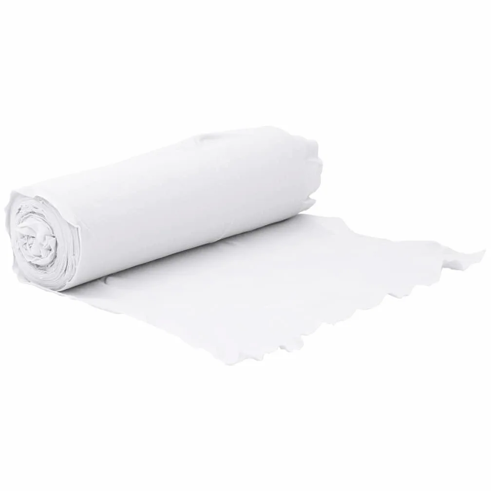 Membrana Geotextil Poliéster Blanco 1x10 m | Control Malezas Jardín, Drenaje Paisajismo, Base Césped Artificial, Filtración Separación