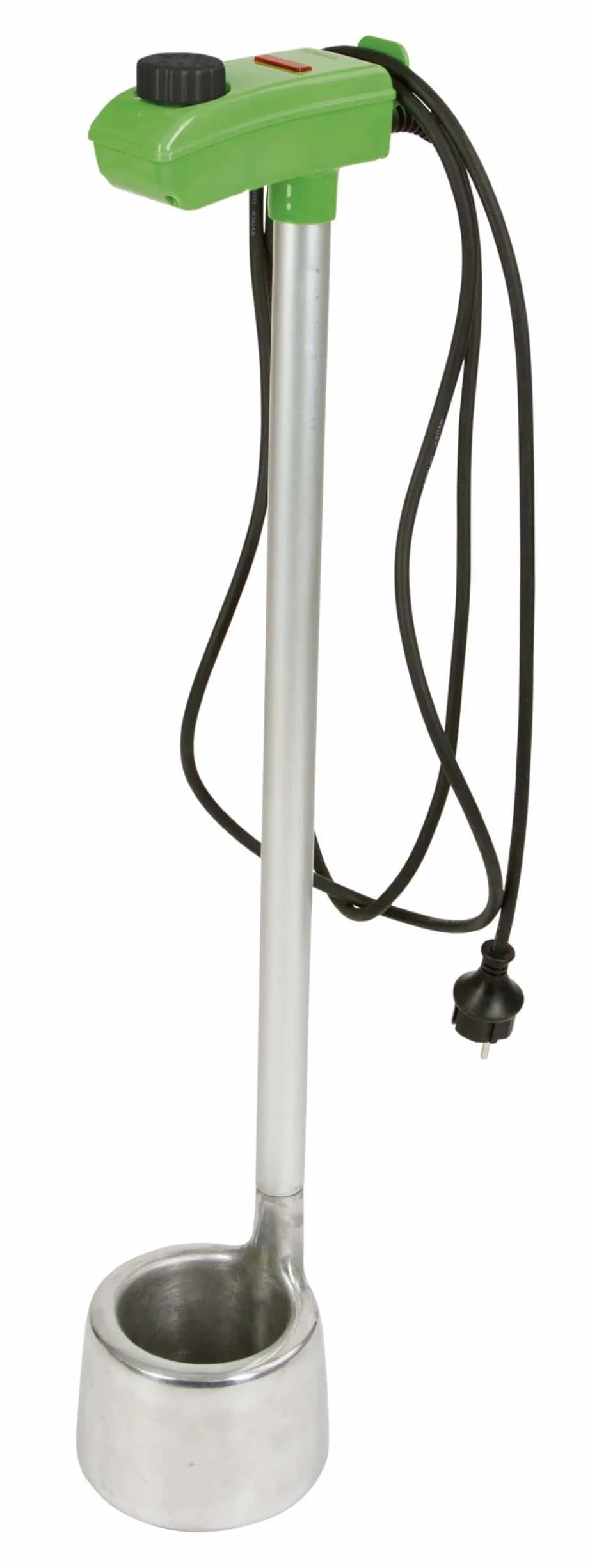 Kerbl EasyHeat 14172 - Calentador de leche para terneros (con mango, estable, fuerte potencia de calefacción, barra de calefacción, aluminio fundido, calentador de bebidas)