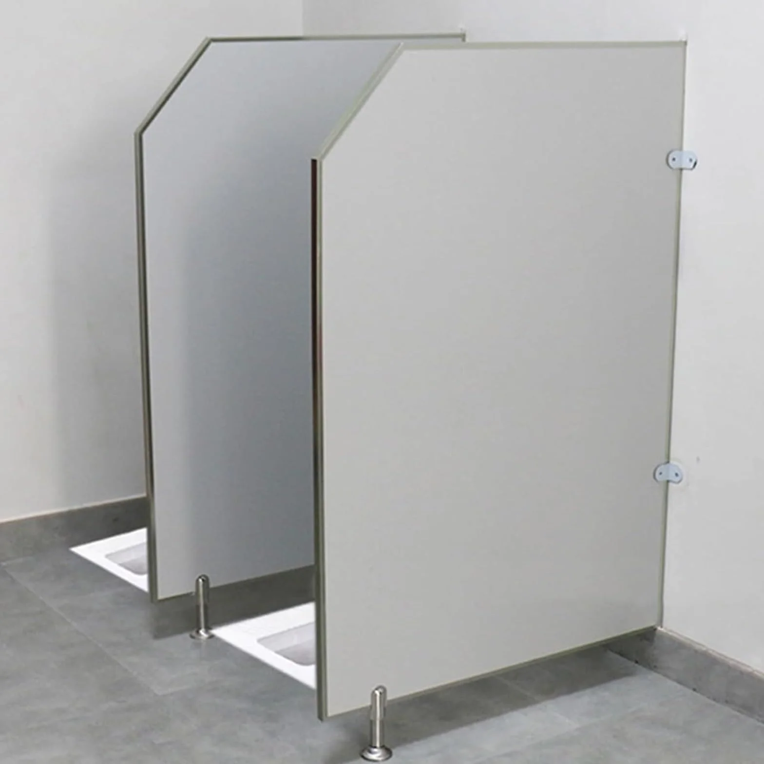 Mamparas sanitarias para urinarios de pie mampara de baño Tabique Separador De Urinario Para Paredes Partición De Inodoro Con Pantalla De Orinal Apto para escuelas y centros comerciales. ( Size : 1PCS