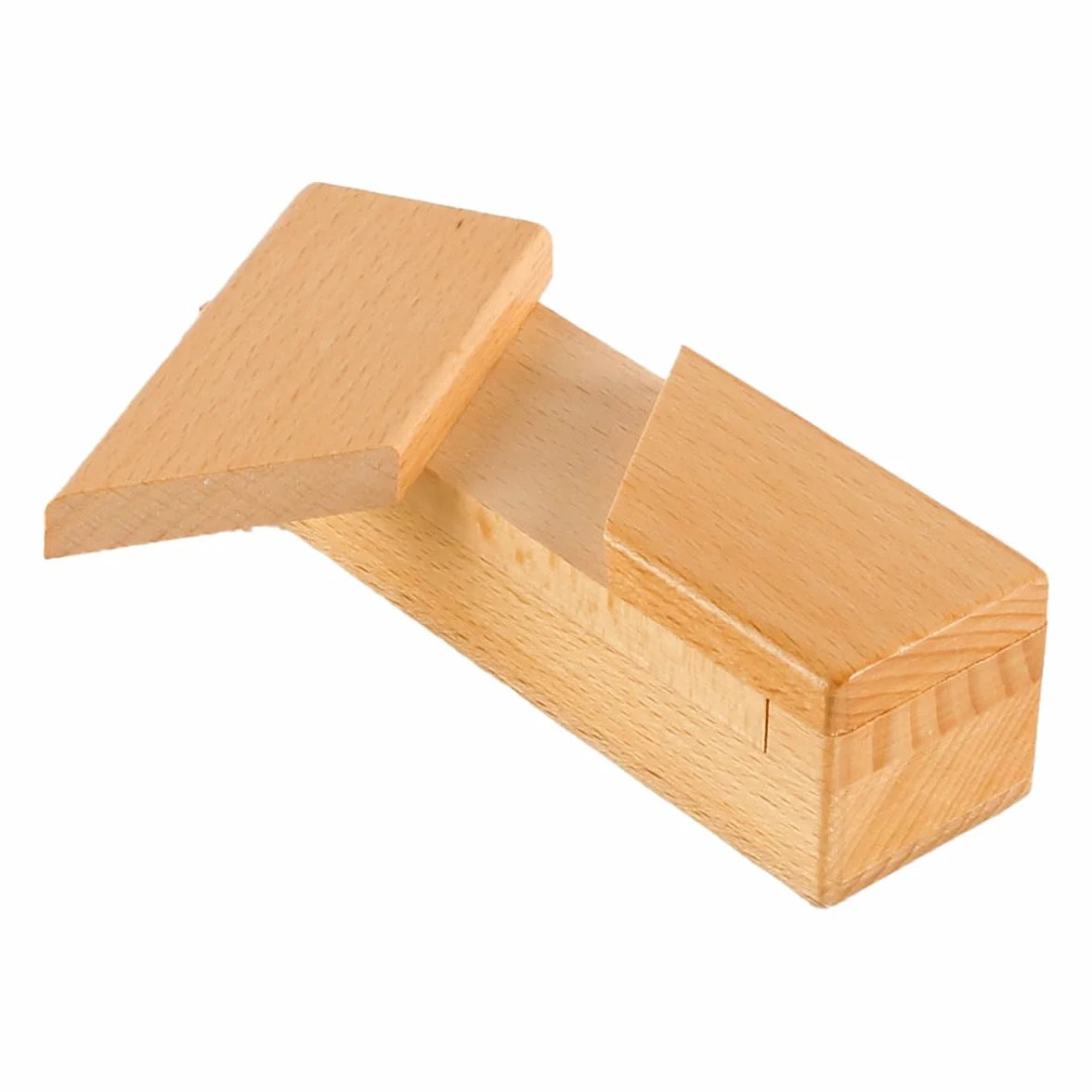 Caja de Madera con Compartimentos Ocultos, Rompecabezas Difícil para Adultos, Regalo Secreta