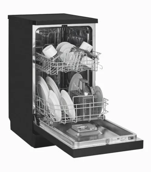 Exquisit GSP9109-451D Lavavajillas Compacto 45 cm Libre Instalación Bajo Consumo Programas Rápidos Silencioso
