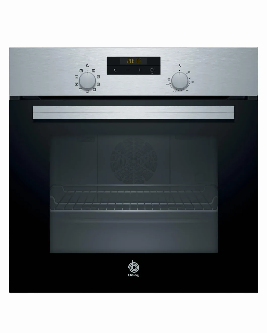Balay Horno Multifunción 60 cm 7 Funciones Negro Acero Inoxidable 3HB2030X0
