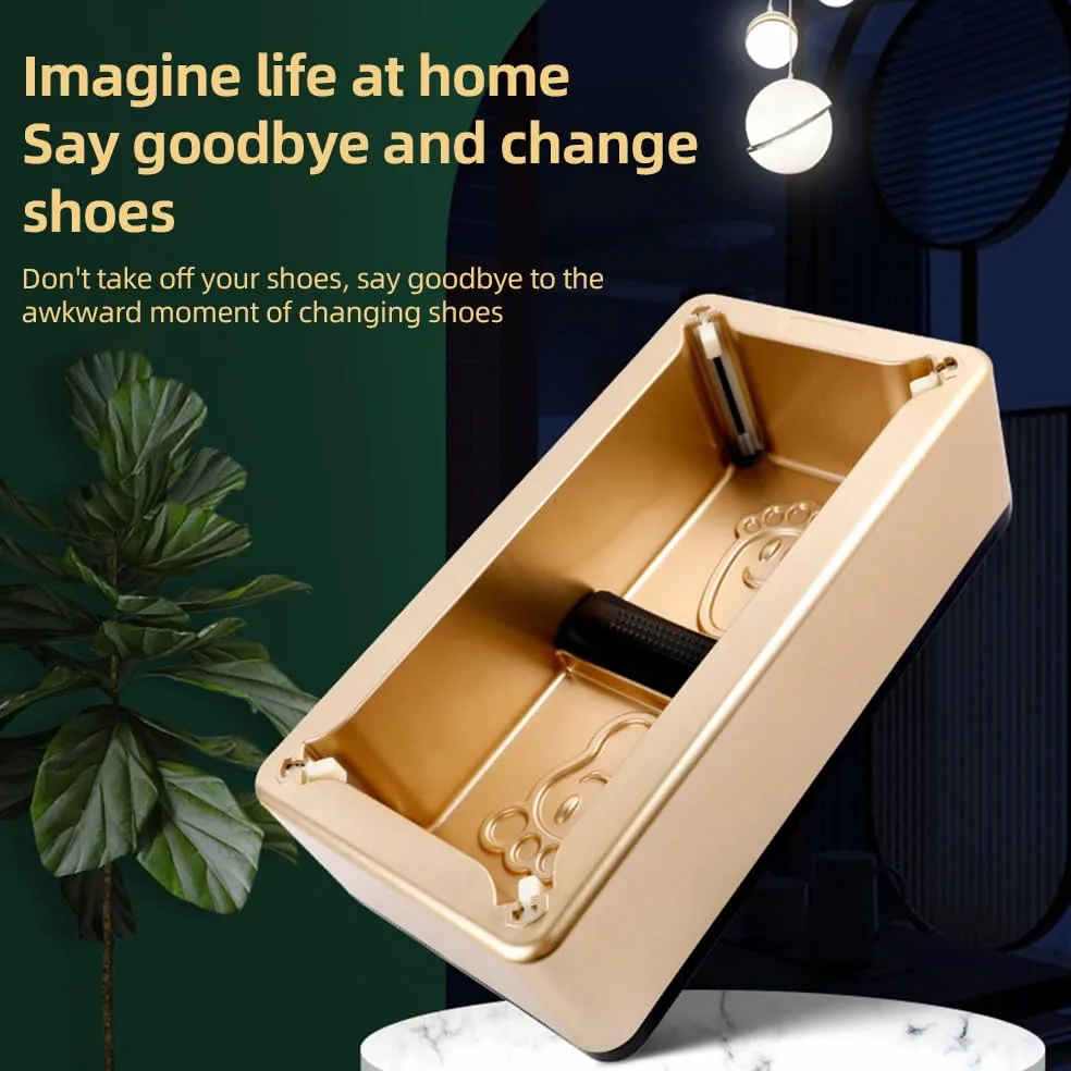 dispensador de cubrezapatos,Dispensador automático de cubiertas para zapatos con 200 piezas de cubiertas s para zapatos, cubierta antideslizante para zapatos, protege el piso para casa, oficina,