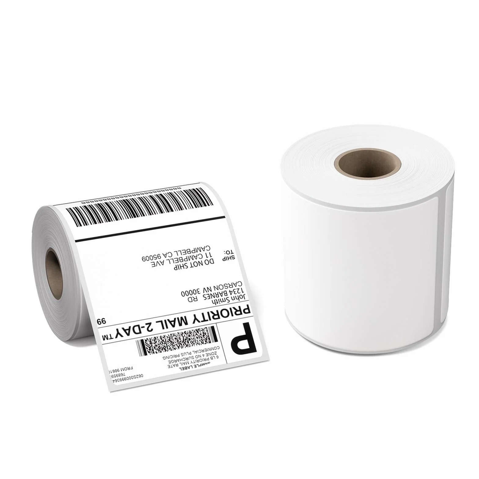 Phomemo Etiquetas 4x6 Térmicas para Envío DHL para Impresoras 241BT/D520BT/246BT (2 Rollos,500 Etiquetas)