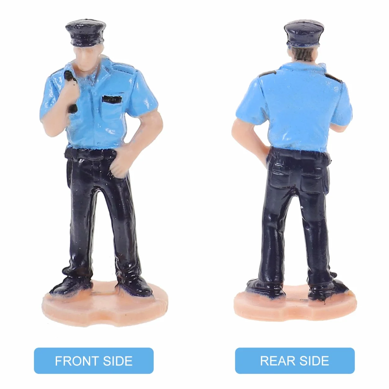 TOYANDONA Semáforo Juguete Luz Señal Tráfico para Niños con Figuras Policía Educativos