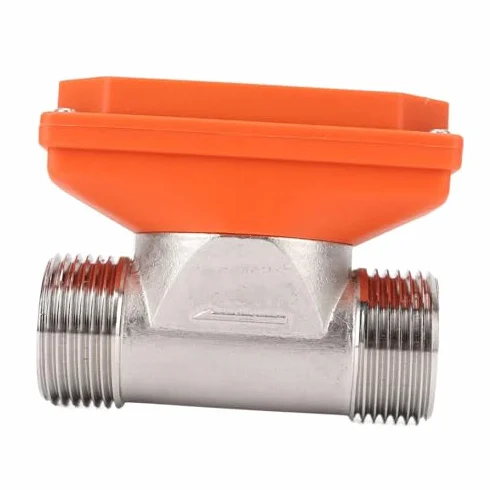 Medidor de Flujo de Agua Digital de Acero Inoxidable Resistencia a Ácidos y Álcalis para Manguera de Jardín y Riego de Tierras de Cultivo