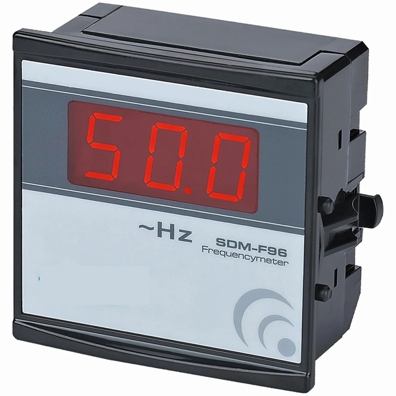 Frecuencímetro digital SDM-F de 36x96 mm, 48x48 mm, 72x72 mm y 96x96 mm con panel LED compacto y delgado (1 unidad)(48x48mm)