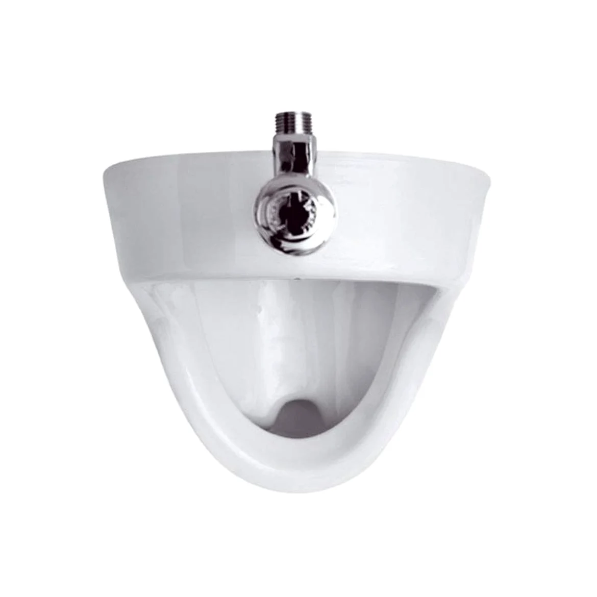 vbchome de Juego: Urinario Entrada Superior Blanco Moderno de Gran Calidad Cerámica pinkelwurst Platillos Vertical PISSOIR Presidente + Sifón Botella Sifón a50132