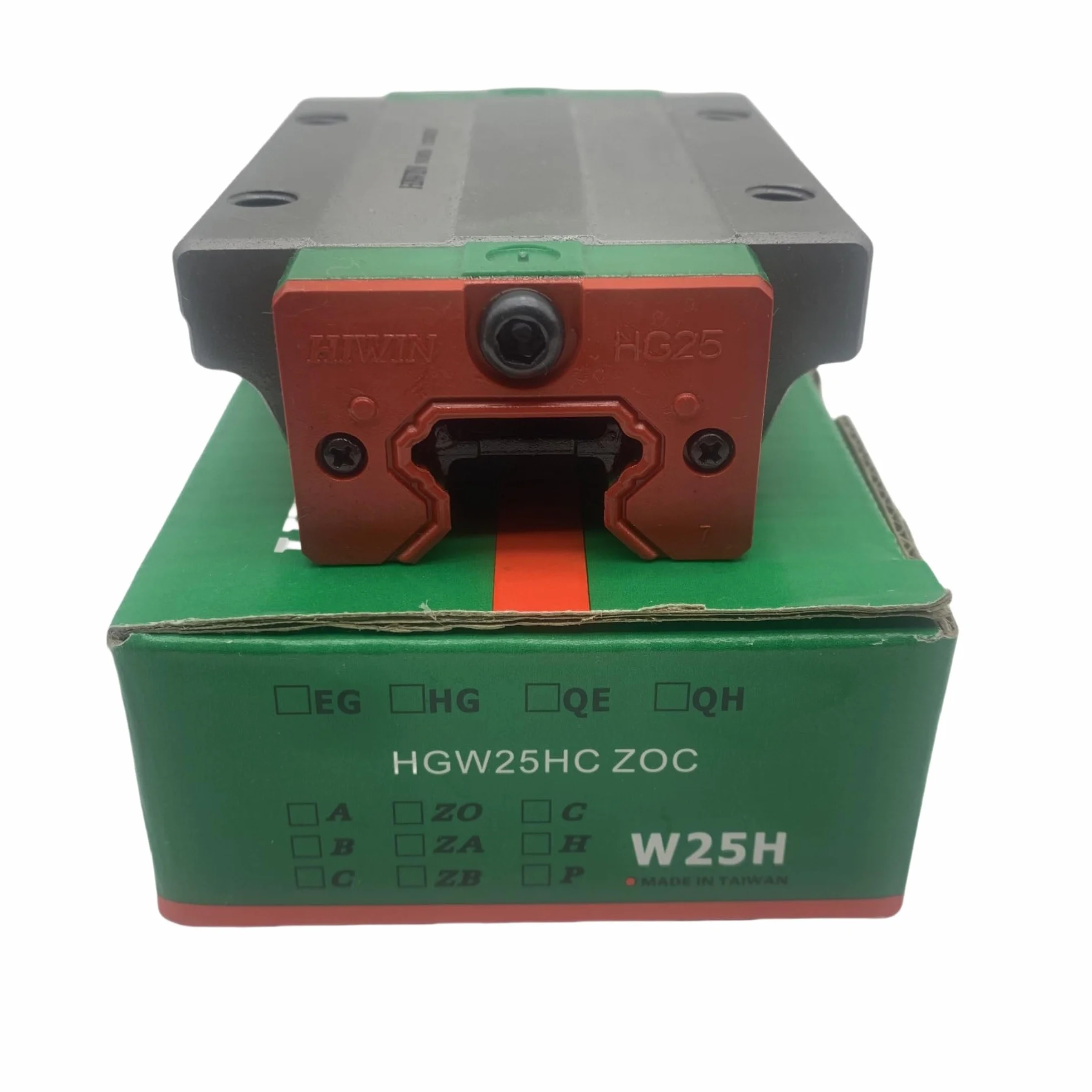 Guía Lineal HIWIN HGH25CA HGH25HA HGW25CC HGW25HC Rodamiento Bloque Rieles para CNC Impresora 3D