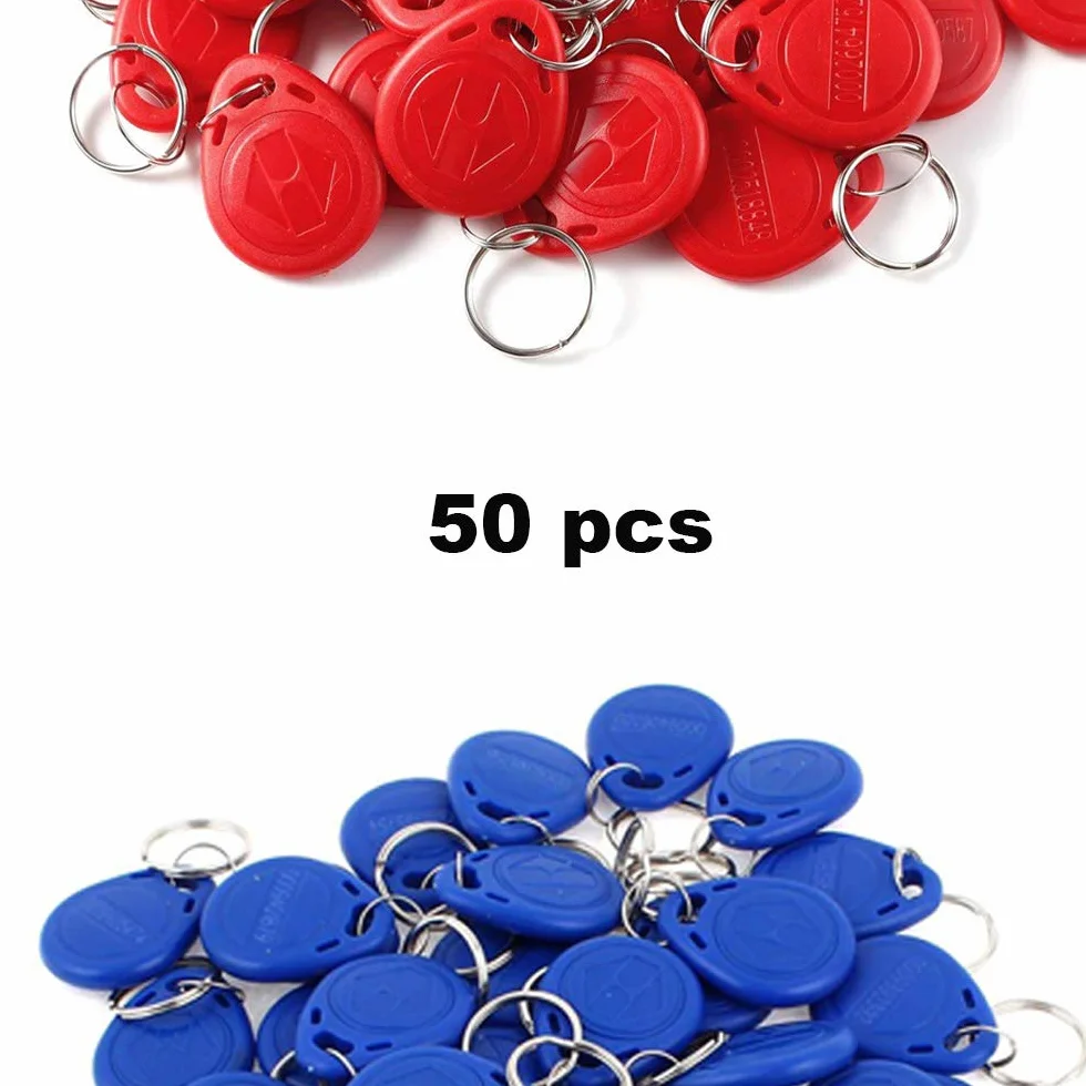 EM4100 125KHz RFID Llavero de Proximidad Token Tarjeta ID Etiqueta Keyfobs Llaveros Genéricos