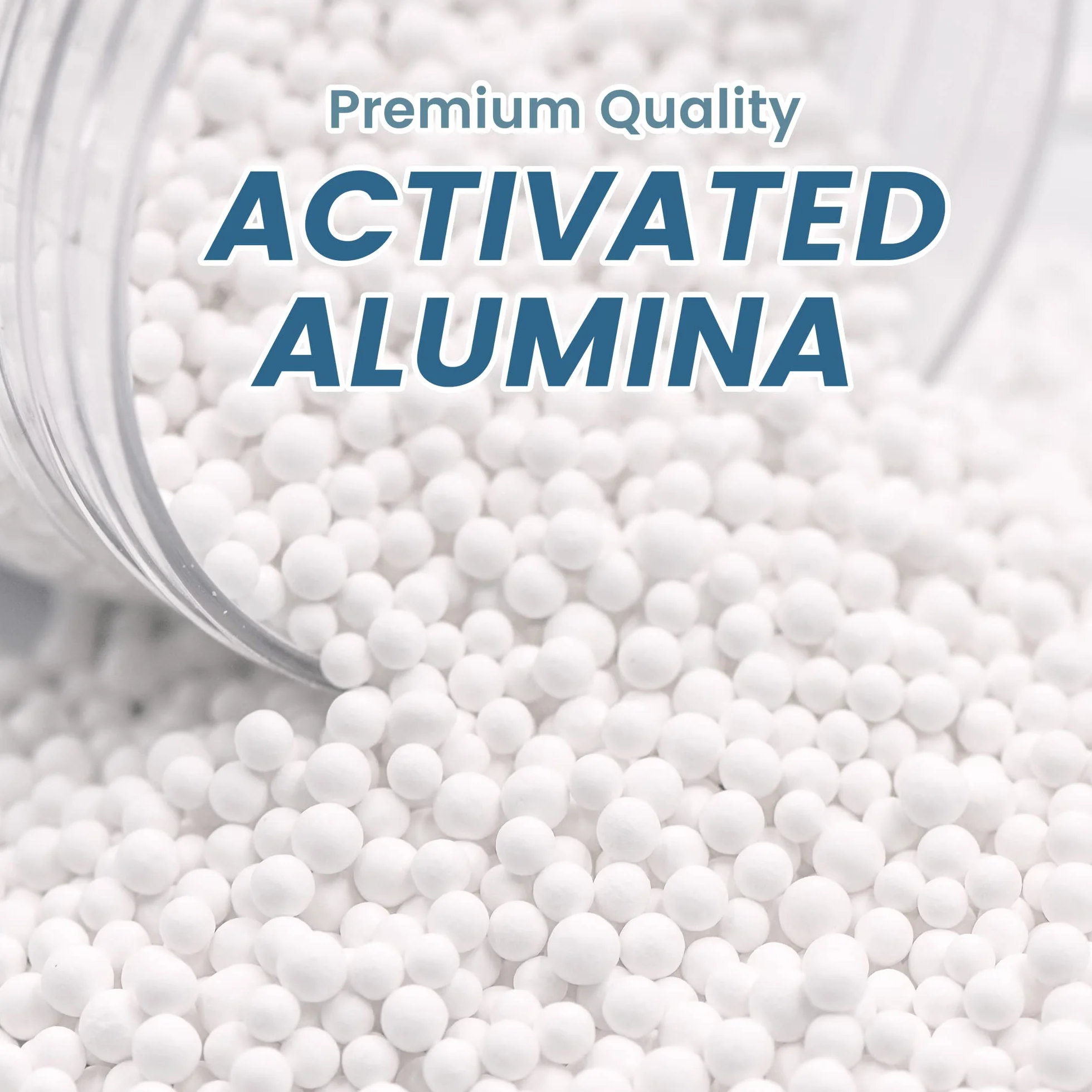 Alúmina Activada 3,4 kg Gránulos Desecantes Reutilizables Absorbente de Humedad