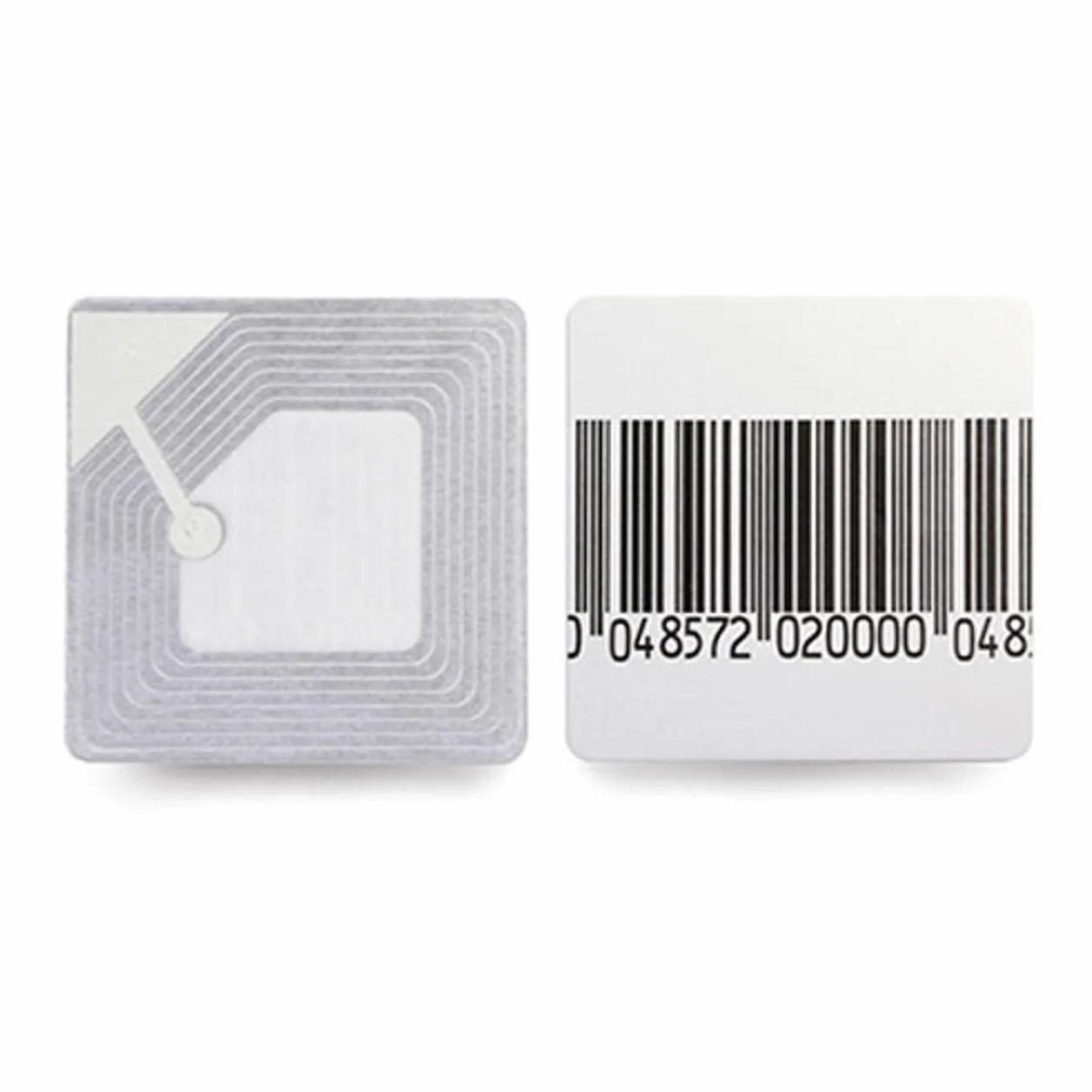 Etiquetas antihurto radiofrecuencia RF 4 x 4 cm 1000 unidades