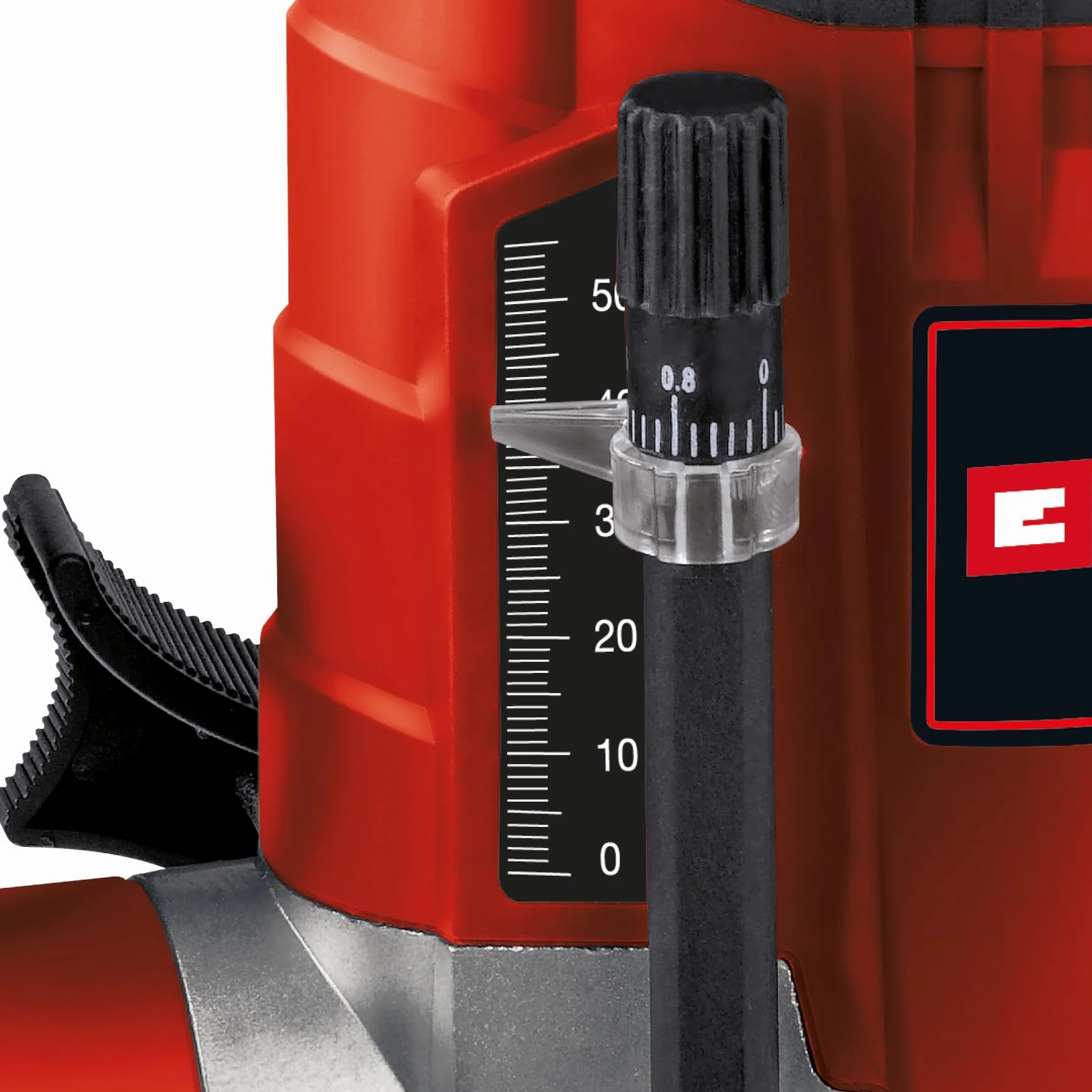 Einhell TC-RO 1155 Kit (1100 W, pinzas de sujeción Ø 6 y 8 mm, variador de velocidad, tope paralelo, adaptador de succión, con accesorios y varias fresas)