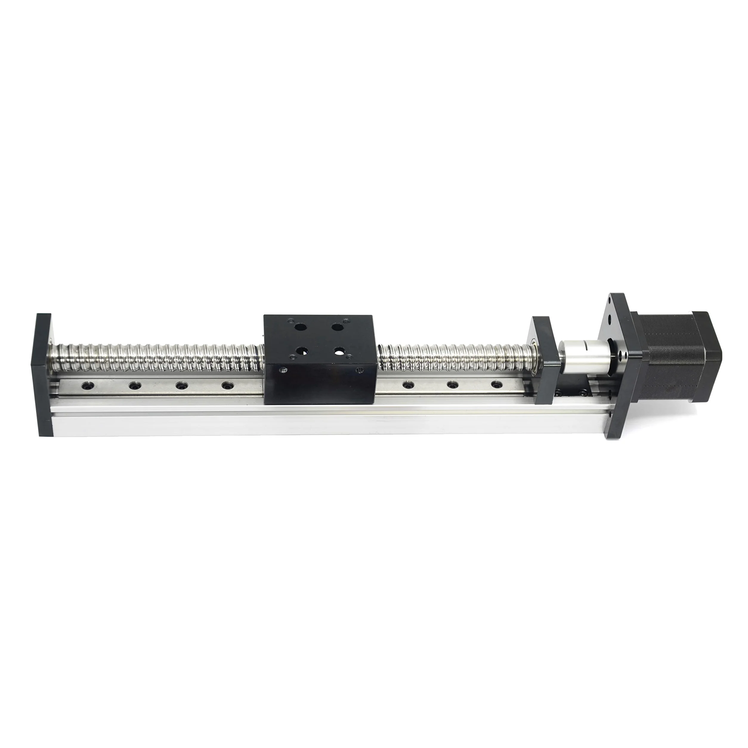 Actuador lineal de viaje con rieles lineales cuadrados con motor paso a paso NEMA17 para piezas de router CNC DIY eje X Y Z