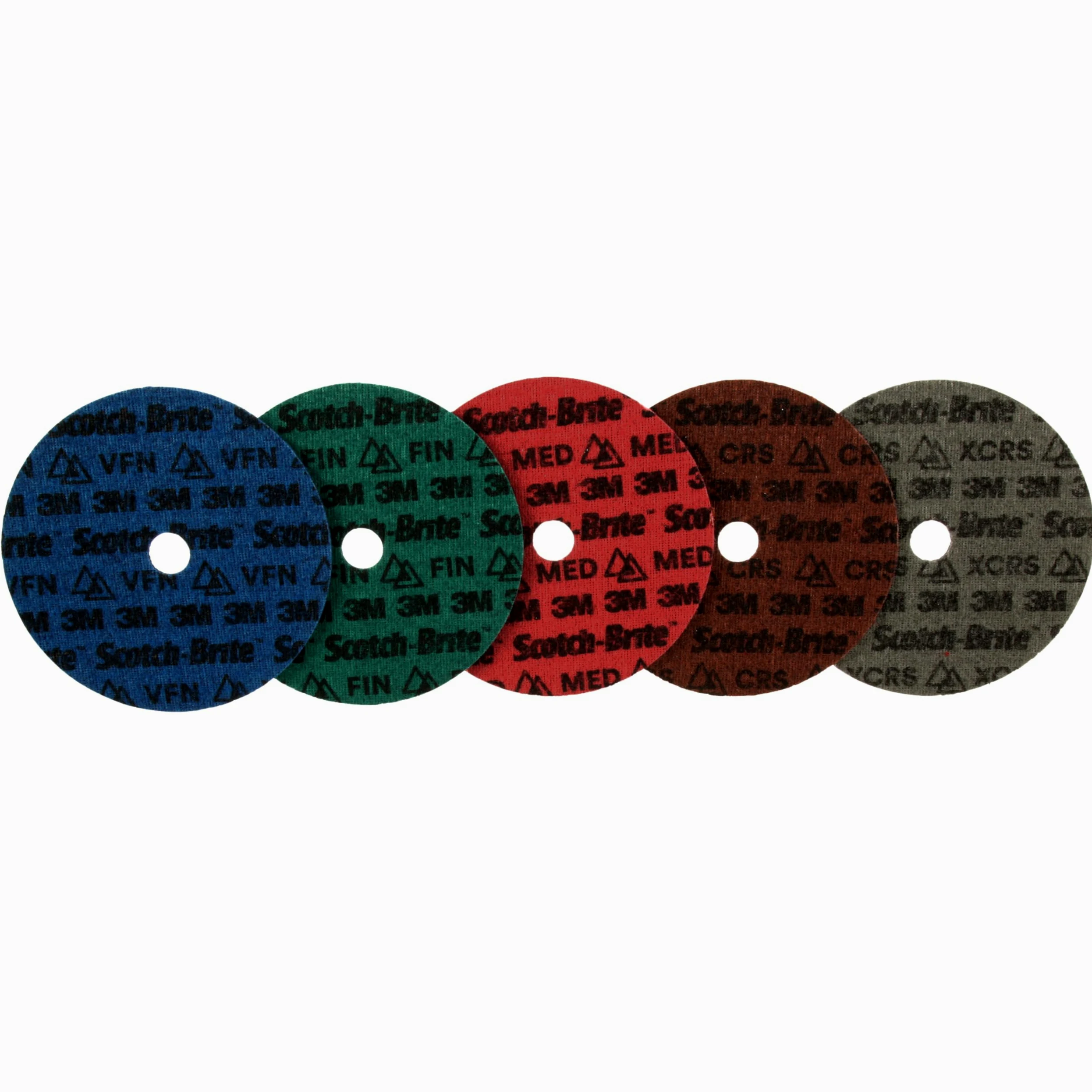 Scotch-Brite Precision Disco para la preparación de superficies, PN-DH | Muy fino, 125 mm x 22.23 mm, 25 por paquete