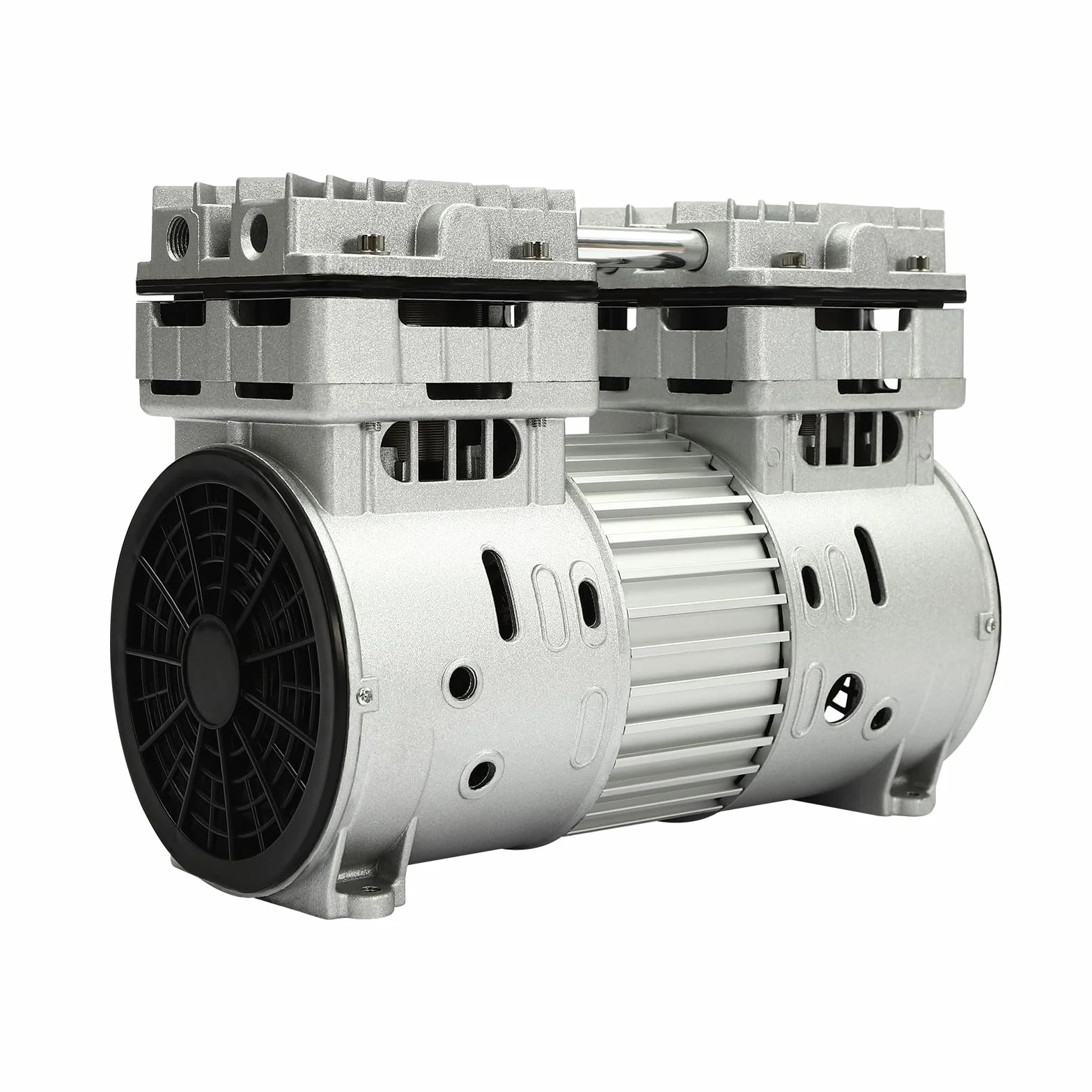 Bomba de vacío sin aceite, 800 W, bomba de vacío, sin aceite, bomba de vacío industrial de laboratorio, velocidad 1400 rpm, para experimentos de estanqueidad de gas, aspiración quirúrgica al vacío