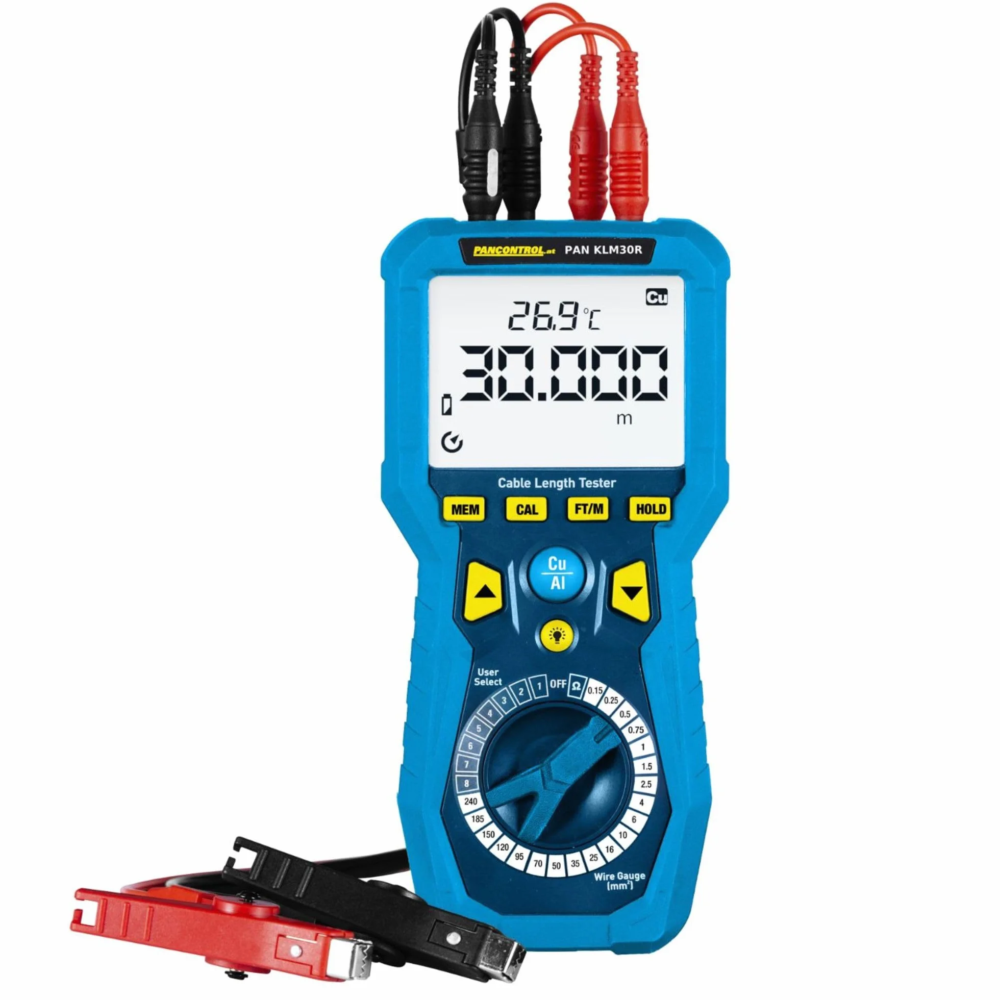 Medidor de Longitud de Cable Pan KLM30R Pancontrol