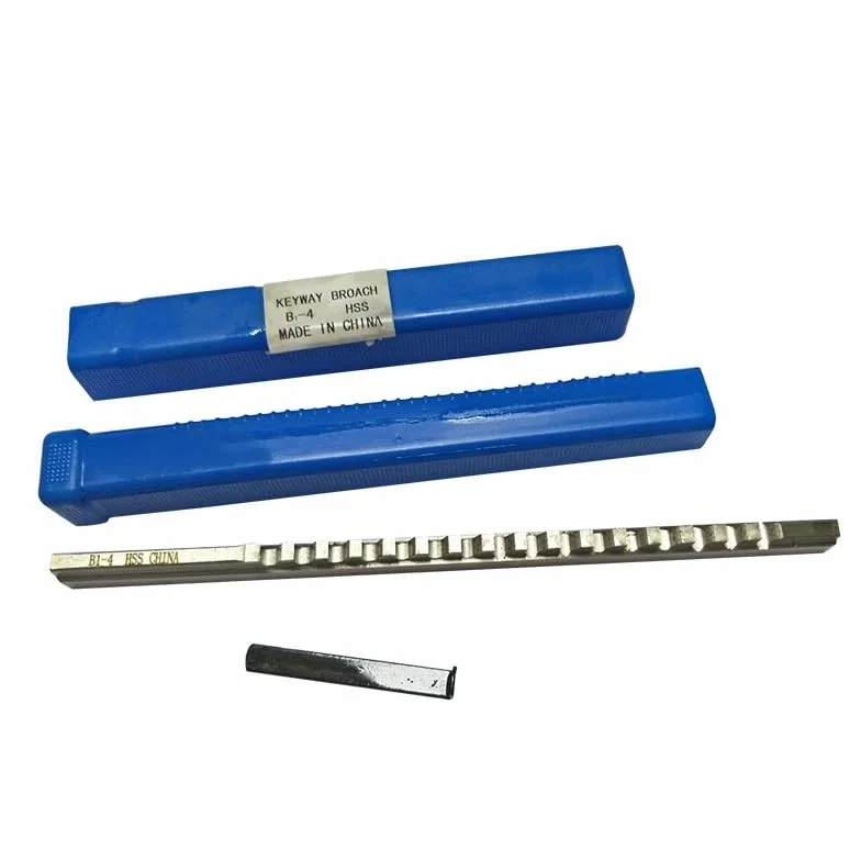 Brocha HSS Keyway 4mm B1, Herramienta de Corte de Acero de Alta Velocidad para Máquina CNC