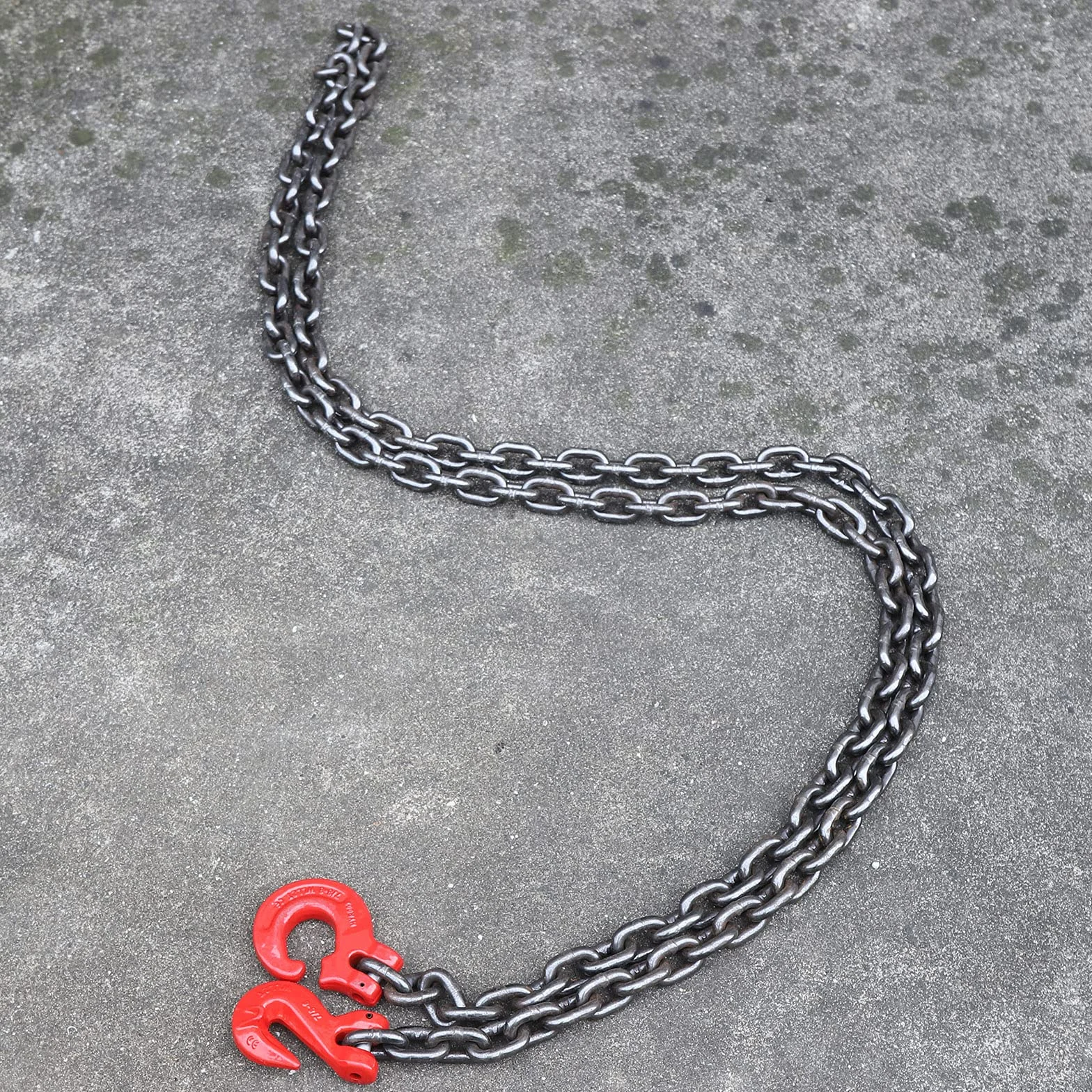 Cadena de tope 8 mm 2T 3 m resistente al desgaste
