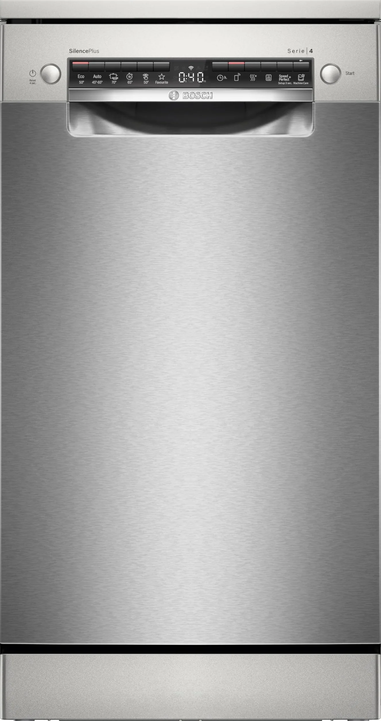 Bosch Lavavajillas Serie 4 45 cm Libre Instalación Home Connect Acero Inoxidable SPS4HMI49E