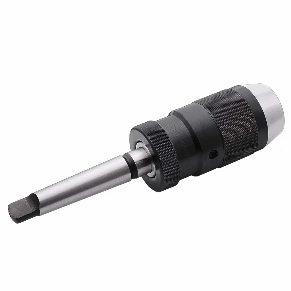 Kedless - Portabrocas de torno sin llave de 5 a 20 mm sin llave para taladro de torno sin llave y mandril MK3 para torno CNC/fresado, prensa de taladro
