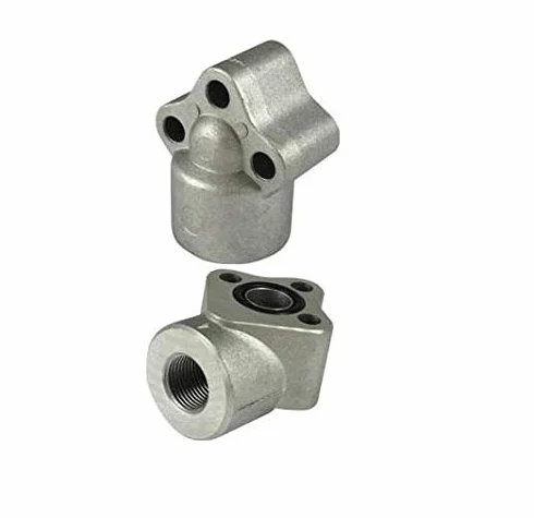 Bomba hidráulica brida 90 codo puerto, 30mm PCD, 3/8" BSP, 30mm PCD, 3/8" BSP