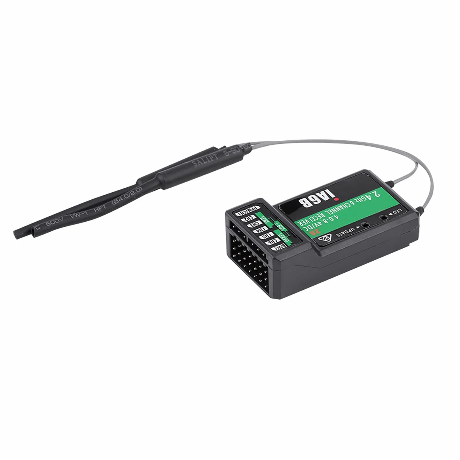 Flysky FS‑IA6B IA6B 2,4 GHz 6CH RC Receptor PPM para FS‑I6X FS‑I6S I8
