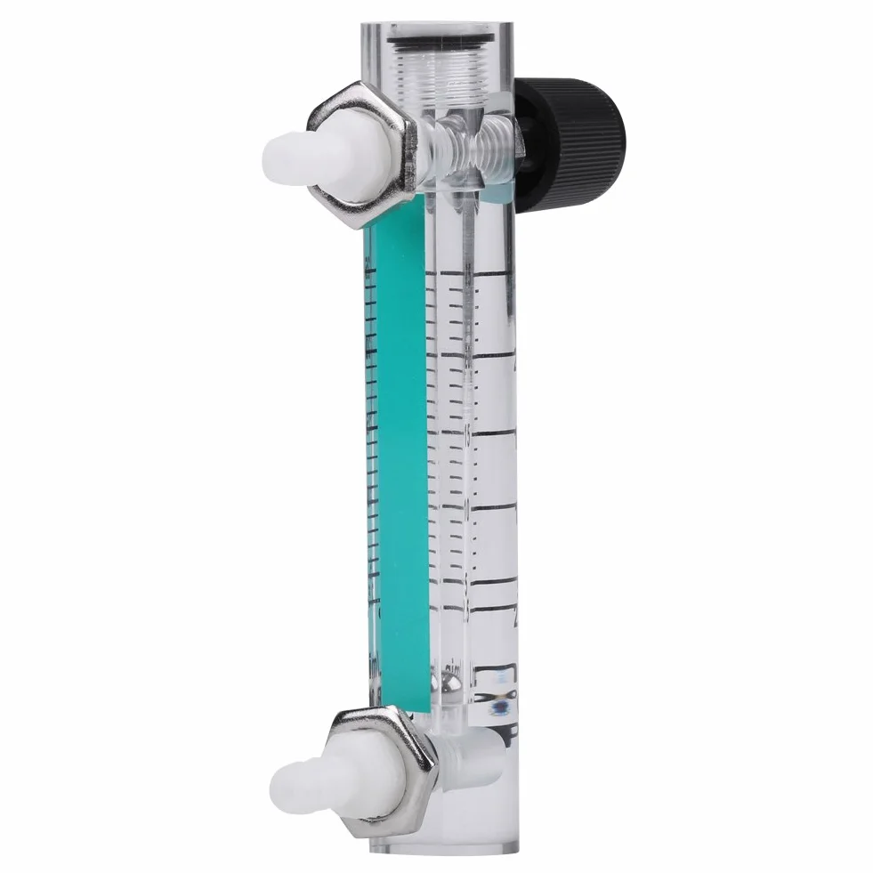 Medidor de Flujo de Gas LZQ-5 2.5-25LPM con Válvula de Control para Oxígeno/Aire