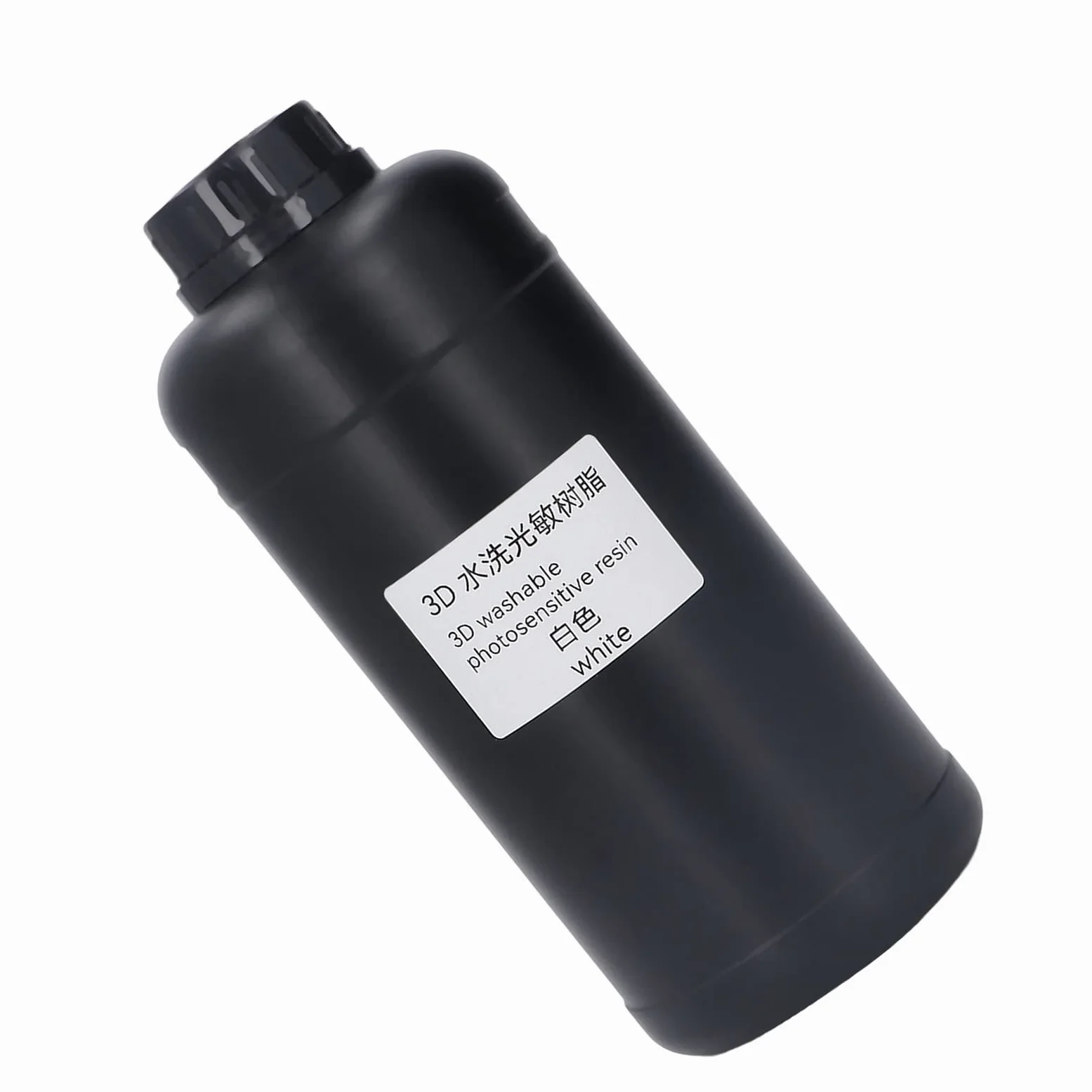 Resina Torvex, 1000 ml, lavable con agua, resina para impresoras 3D LCD DLP, fotopolímero de curado por luz para impresión de modelos. (Blanca)