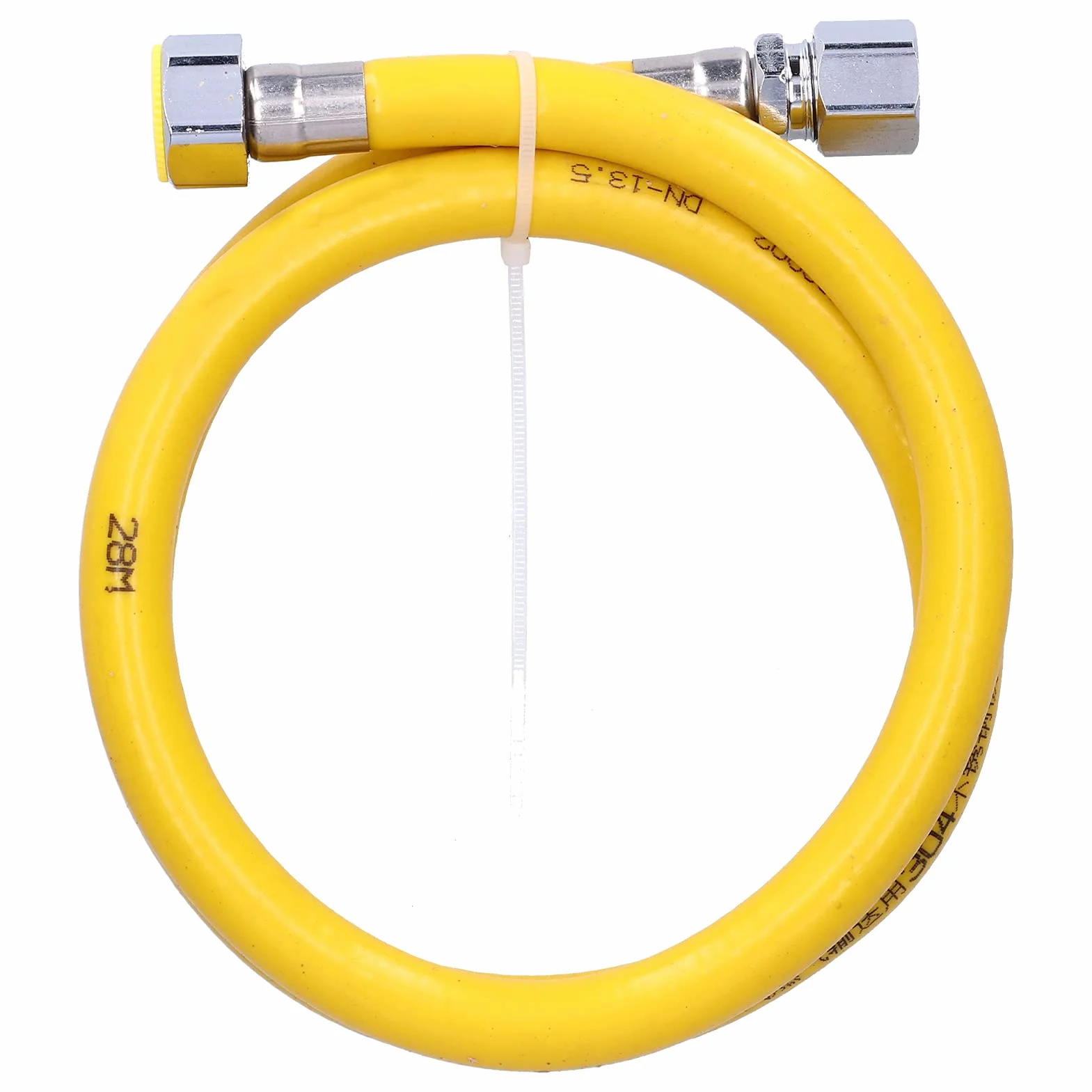 Manguera de Gas Combustible Acero Inoxidable 304 Tubo de Gasóleo 1m