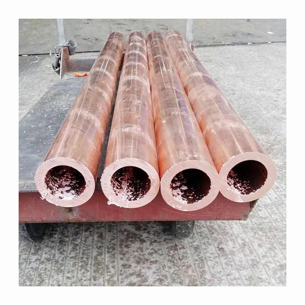Tubo de Cobre T2, Muchos espesores de Pared, Hueco capilar, for Uso común en proyectos de Bricolaje, plomería(50cm,OD 20 x ID 10mm)