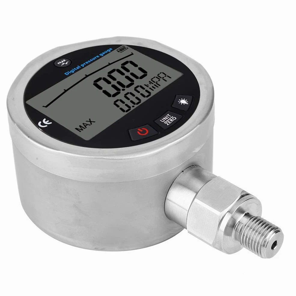 Manómetro Manómetro Manómetro Hidráulico Digital 400bar 0 40mpa 5800psi con Conector G1 4 Kit de Manómetro Hidráulico Manómetro de Barra
