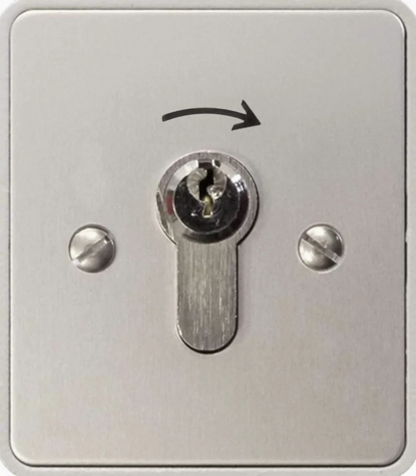 1 cara interruptor de llave ap 322 600